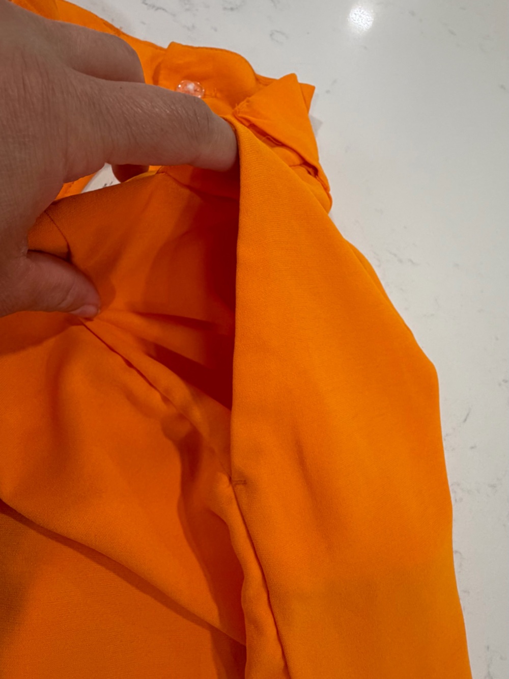 a new day Bright Orange Wide-Leg Straight pants - Picture 6 of 15